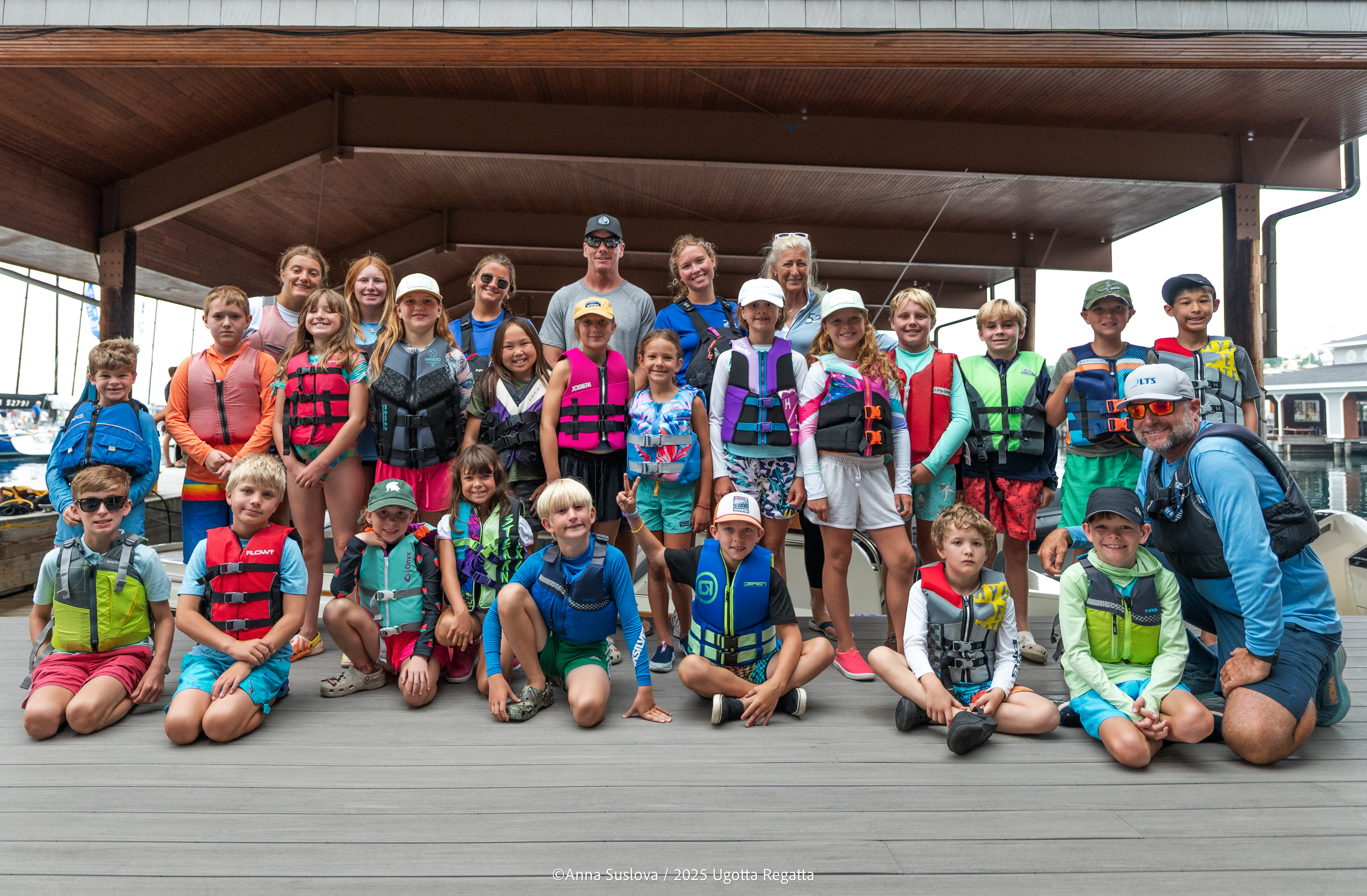 UGOTTA REGATTA PRACTICE: Little Traverse Sailors Bring Sunshine to the GL52 Fleet on a Rainy Day
